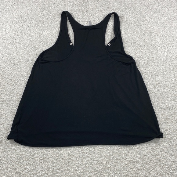 PINK Victoria's Secret Black Tank Top with Grommet Accents woman’s LG super soft - Picture 13 of 13